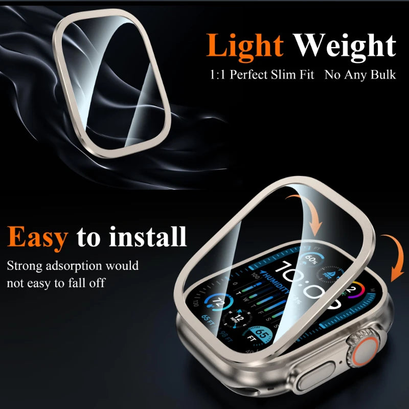 2-Pack Apple Watch Ultra Tempered Glass Protector