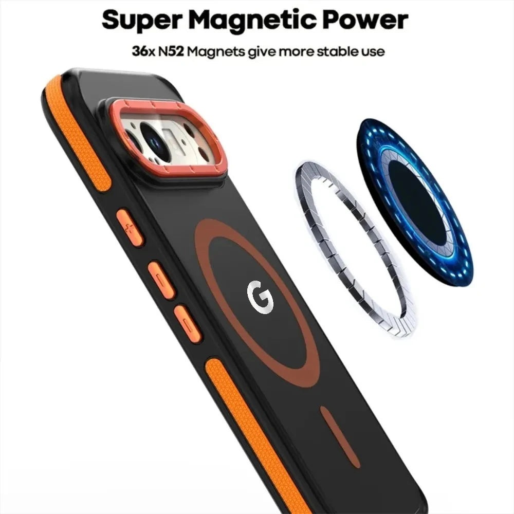 Luxury MagSafe Rugged Case for Google Pixel