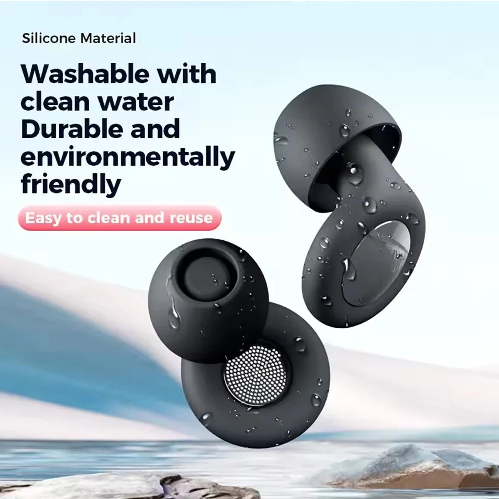Silicone Sleep & Swim Noise Reduction Ear Plugs