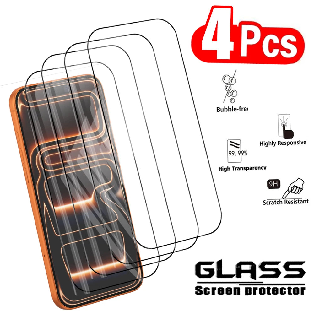 CrystalShield | Tempered Glass Screen Protector Set