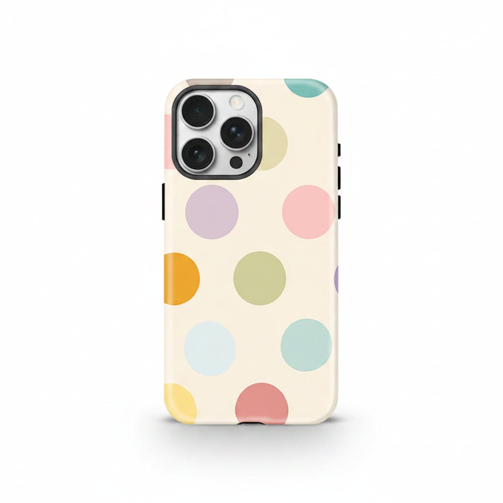 Colorful Dots MagSafe Matte iPhone Case