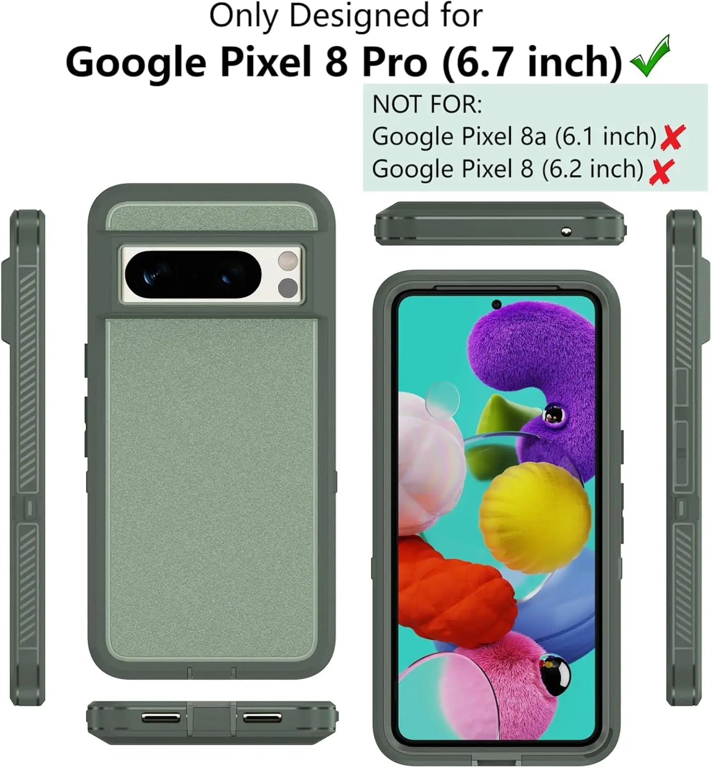 Military Grade MagSafe Armor Case for Google Pixel