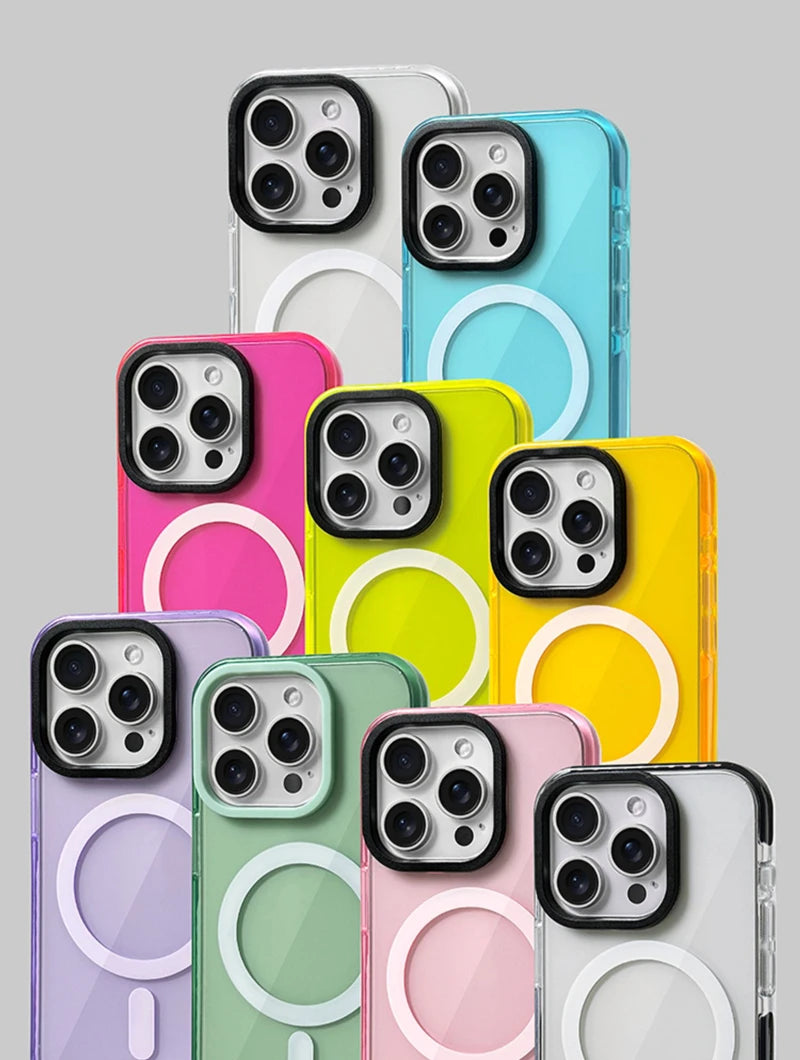 Neon Glow | Magnetic Clear Case