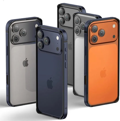 Slim Aluminum Metal Bumper Case for iPhone