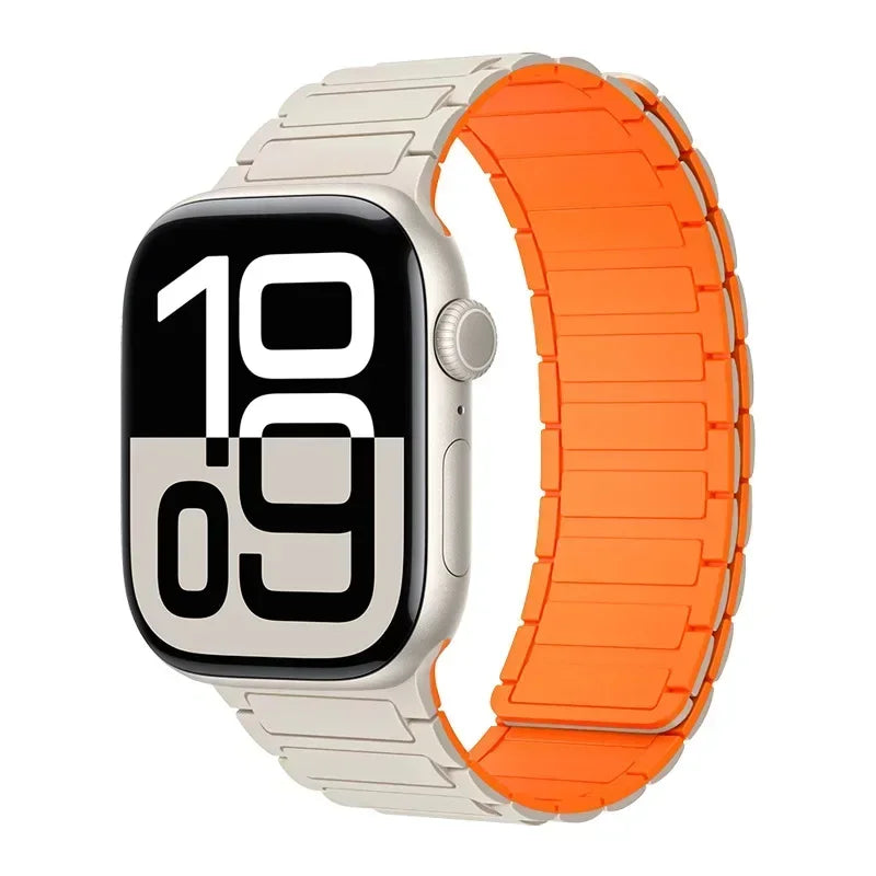 Magnetic Silicone Apple Watch Band