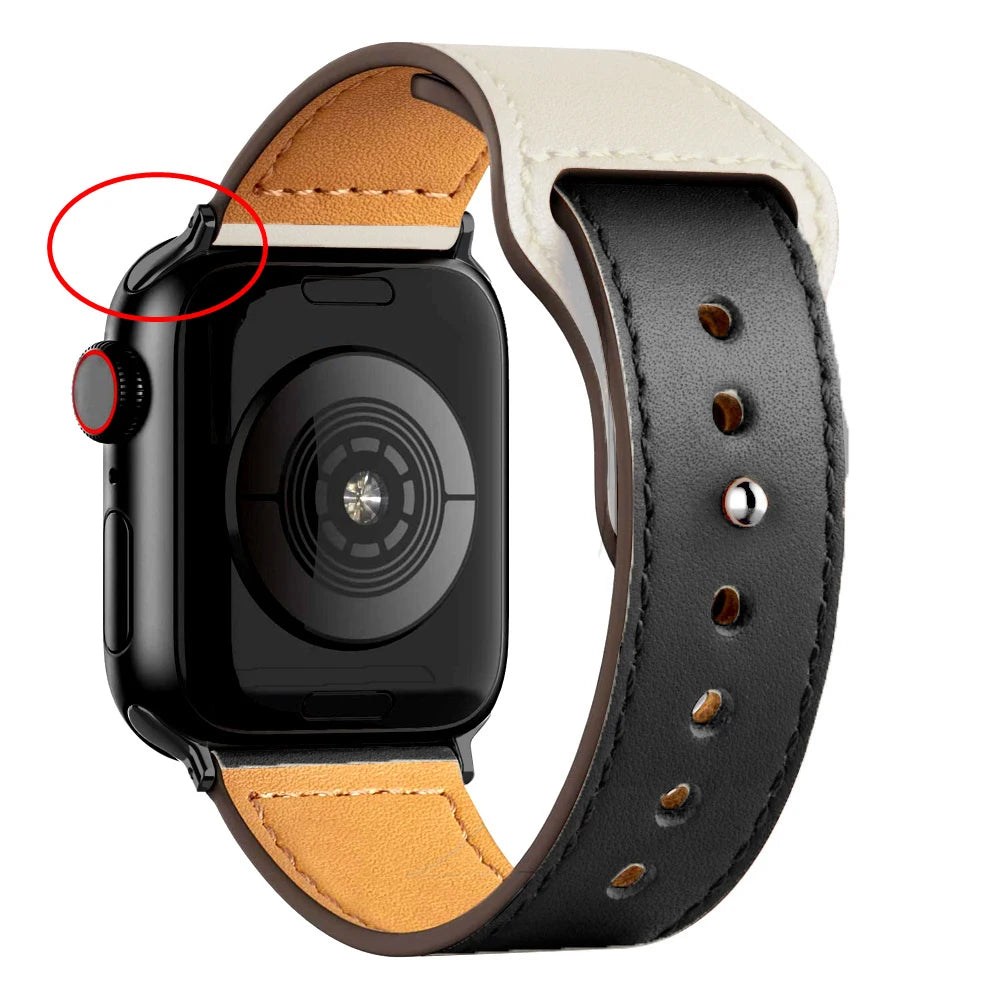 Classic Leather Apple Watch Band