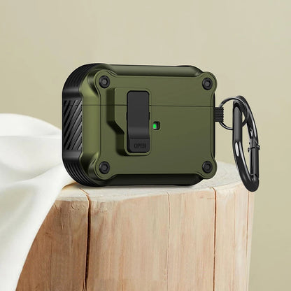 Security Lock Shockproof AirPods Case
