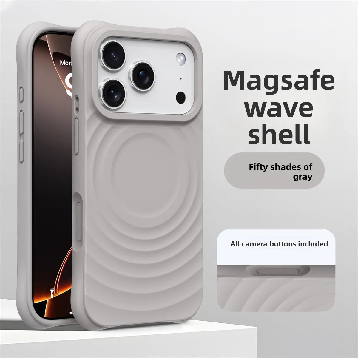 Ocean Ripple | Magnetic Silicone Case