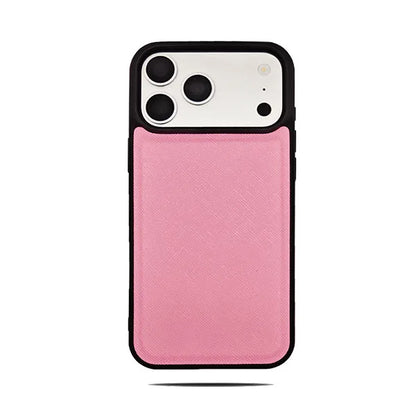 Saffiano PU Leather Luxury iPhone Case