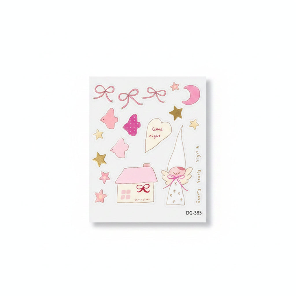 Kawaii 3D Jelly Phone Case Stickers