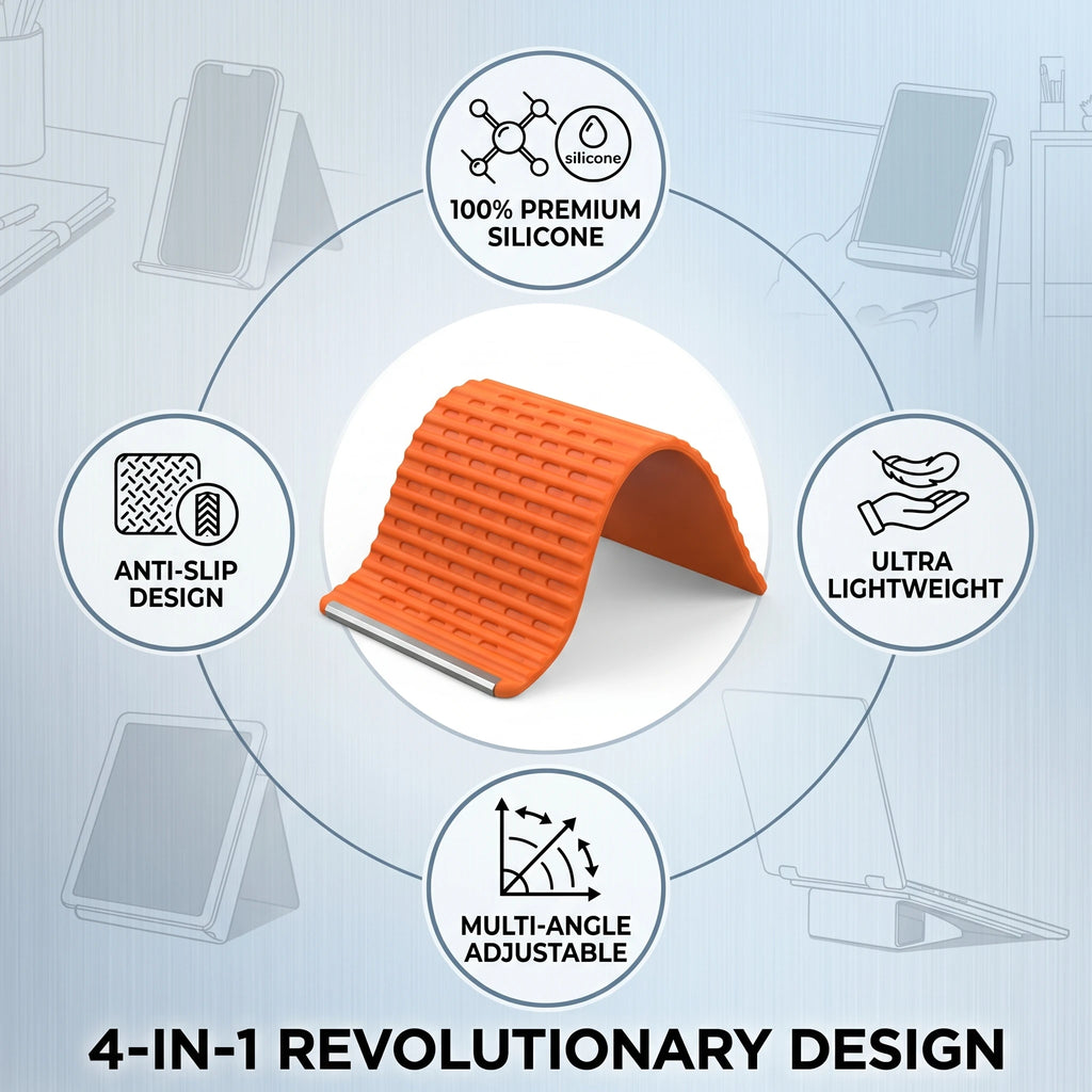 FlexStand | Foldable Silicone Phone Holder