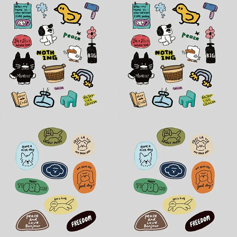 Kawaii Bloom | 3D Decorative Sticker Set