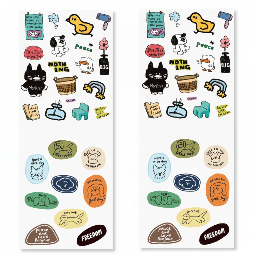 Kawaii 3D Jelly Phone Case Stickers