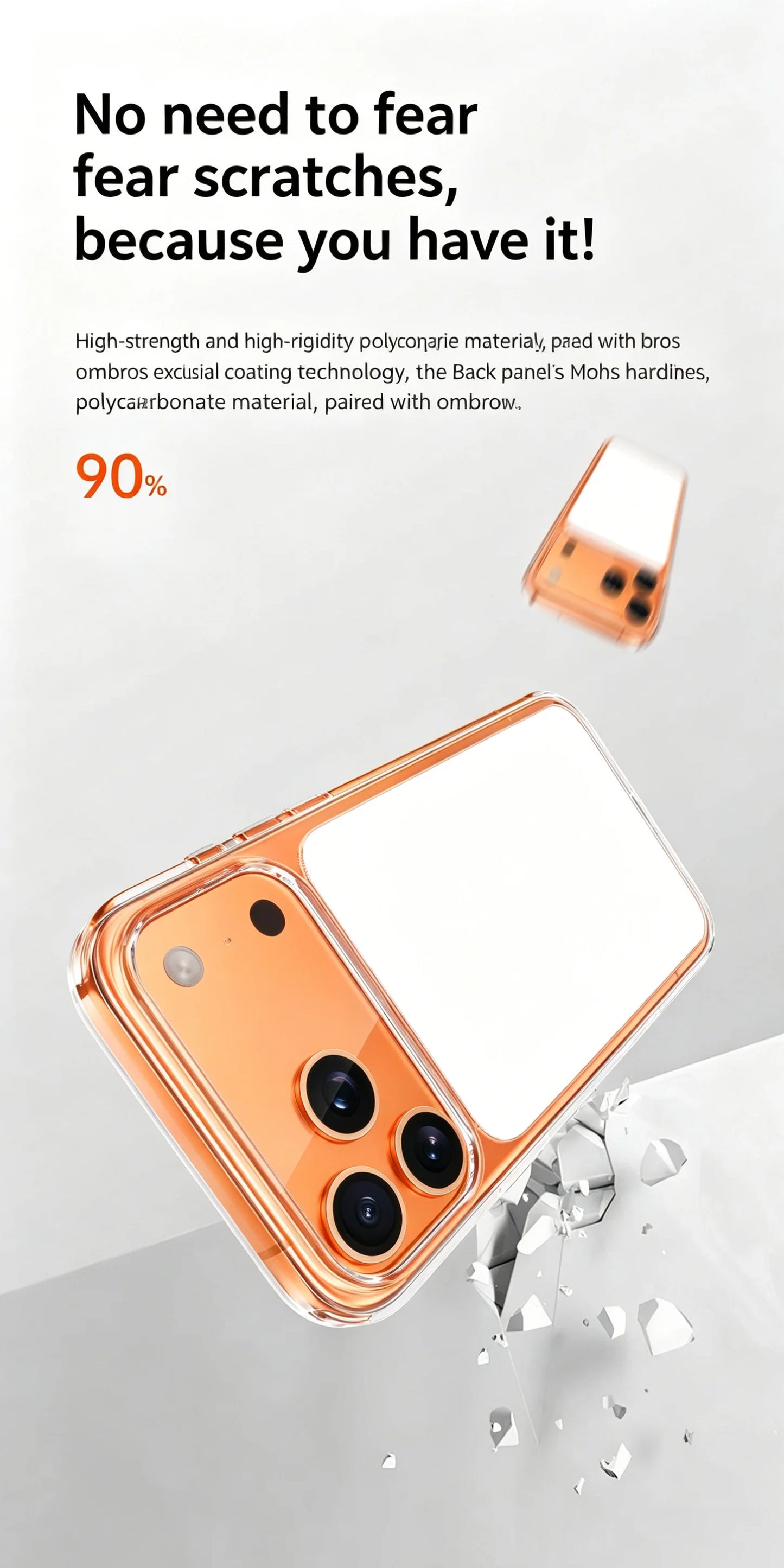 MagSafe Clear Shockproof iPhone 17 Pro Max Case