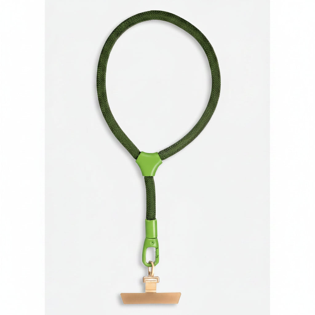 Adjustable Wrist Phone Lanyard with Metal Gasket