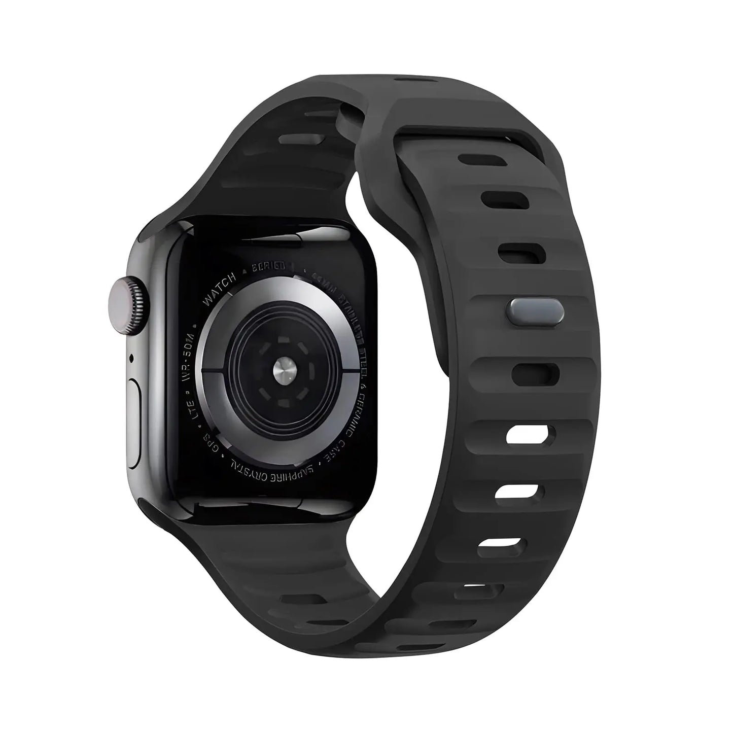 Wide Sport Silicone Apple Watch Band