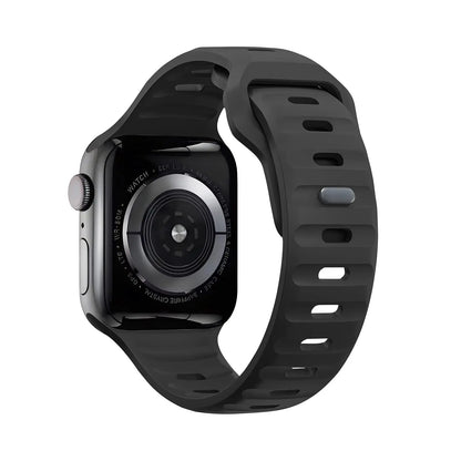 Wide Sport Silicone Apple Watch Band