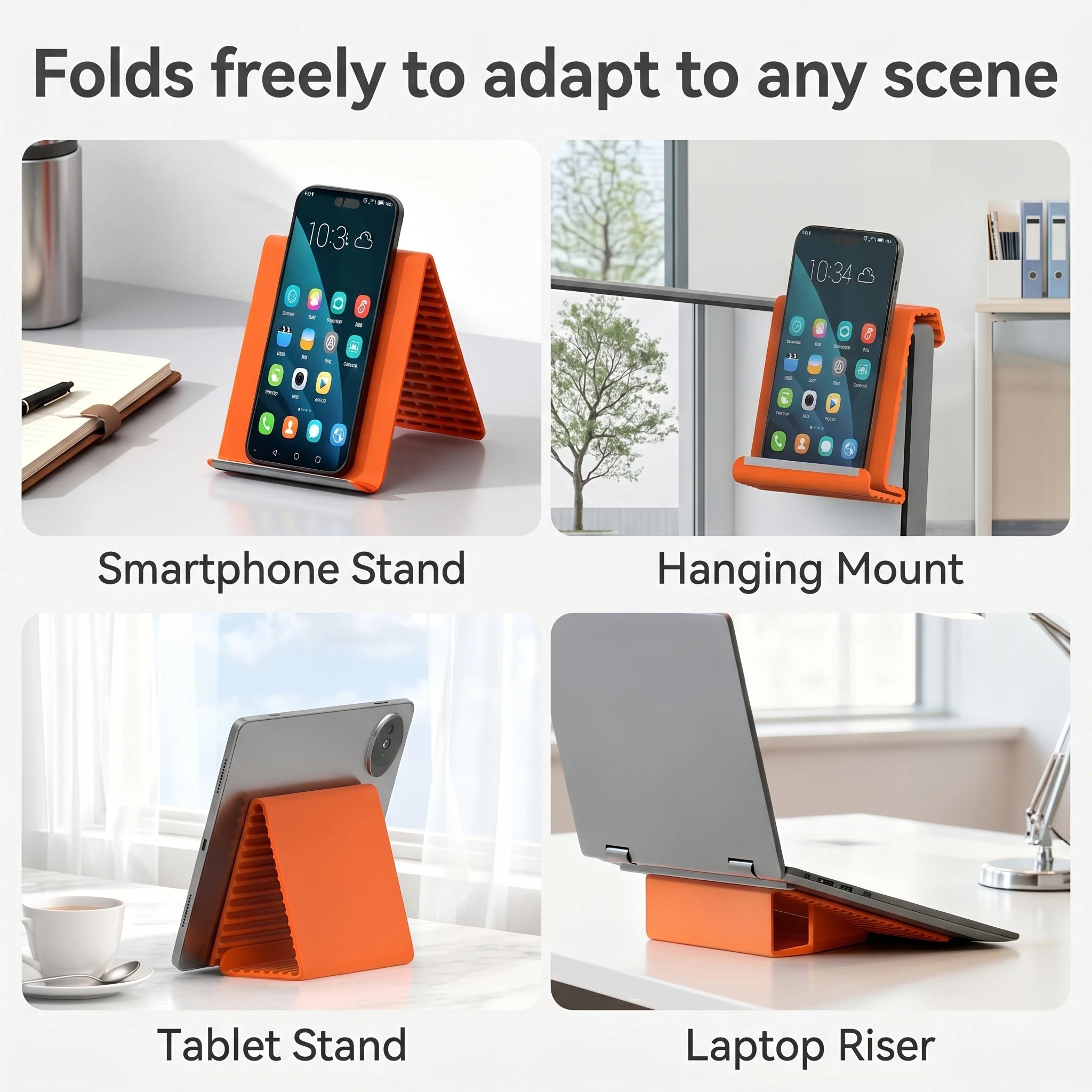 FlexStand | Foldable Silicone Phone Holder