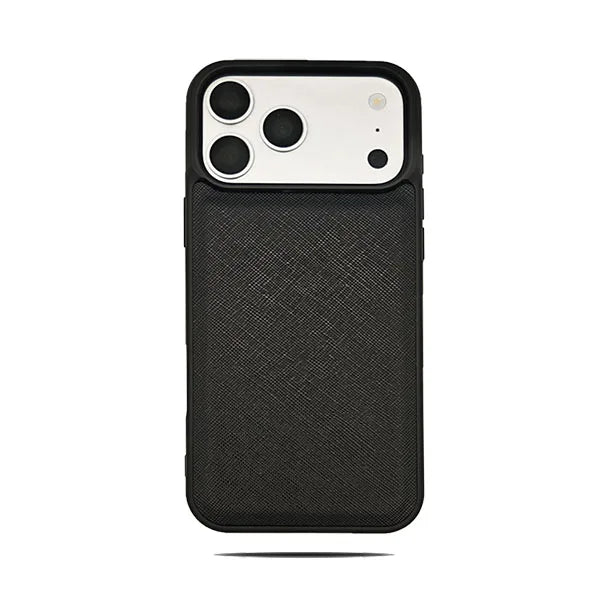 Saffiano PU Leather Luxury iPhone Case