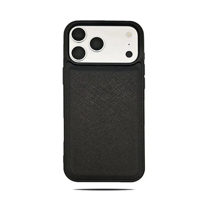 Saffiano PU Leather Luxury iPhone Case