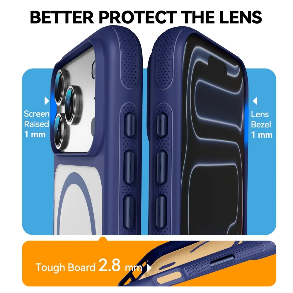 MetalTouch Mag | Clear Bumper Case