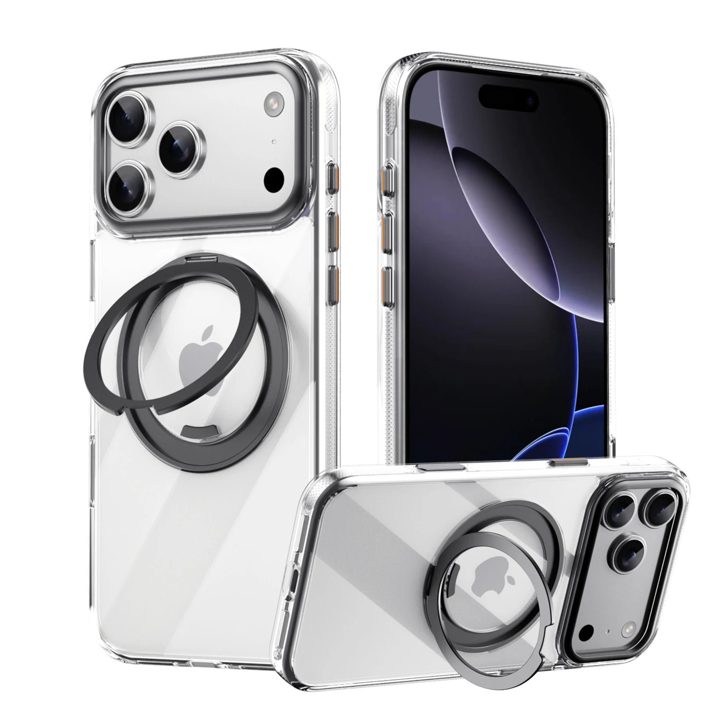 360° MagSafe Rotating Stand iPhone Case