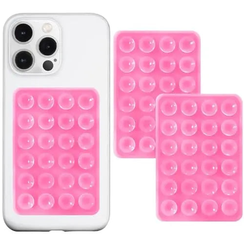 2-Pack Silicone Suction Phone Grip Mount