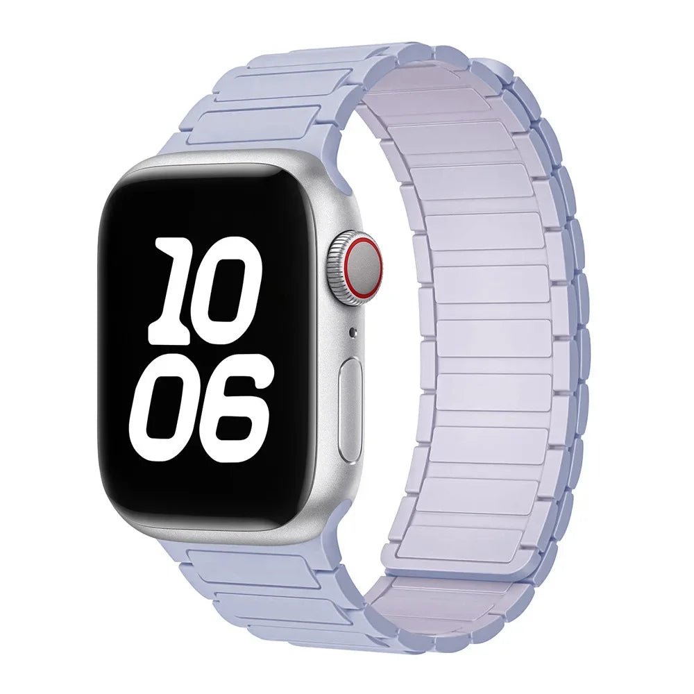 Magnetic Silicone Apple Watch Band