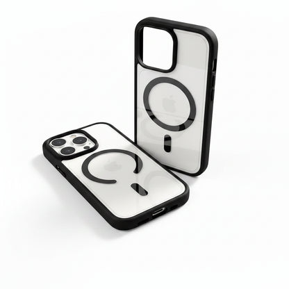 Funda de acrílico transparente para iPhone con MagSafe