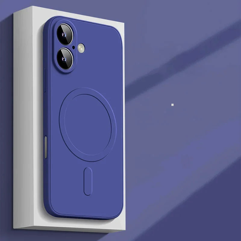 Liquid Silicone MagSafe iPhone Case