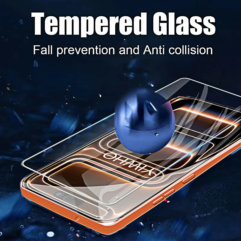CrystalShield | Tempered Glass Screen Protector Set