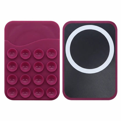 Ultra-Thin MagSafe Silicone Card Holder Sleeve