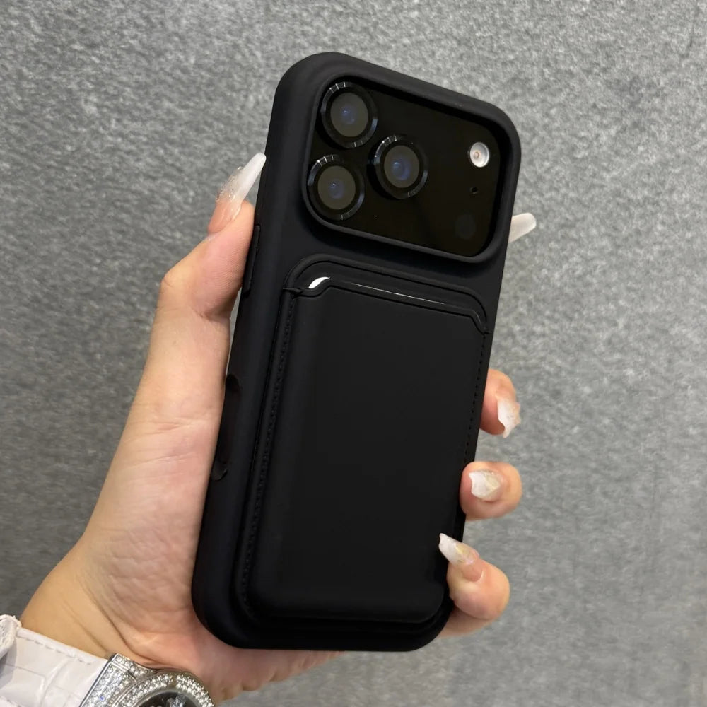 LuxeVault | Magnetic Wallet Case