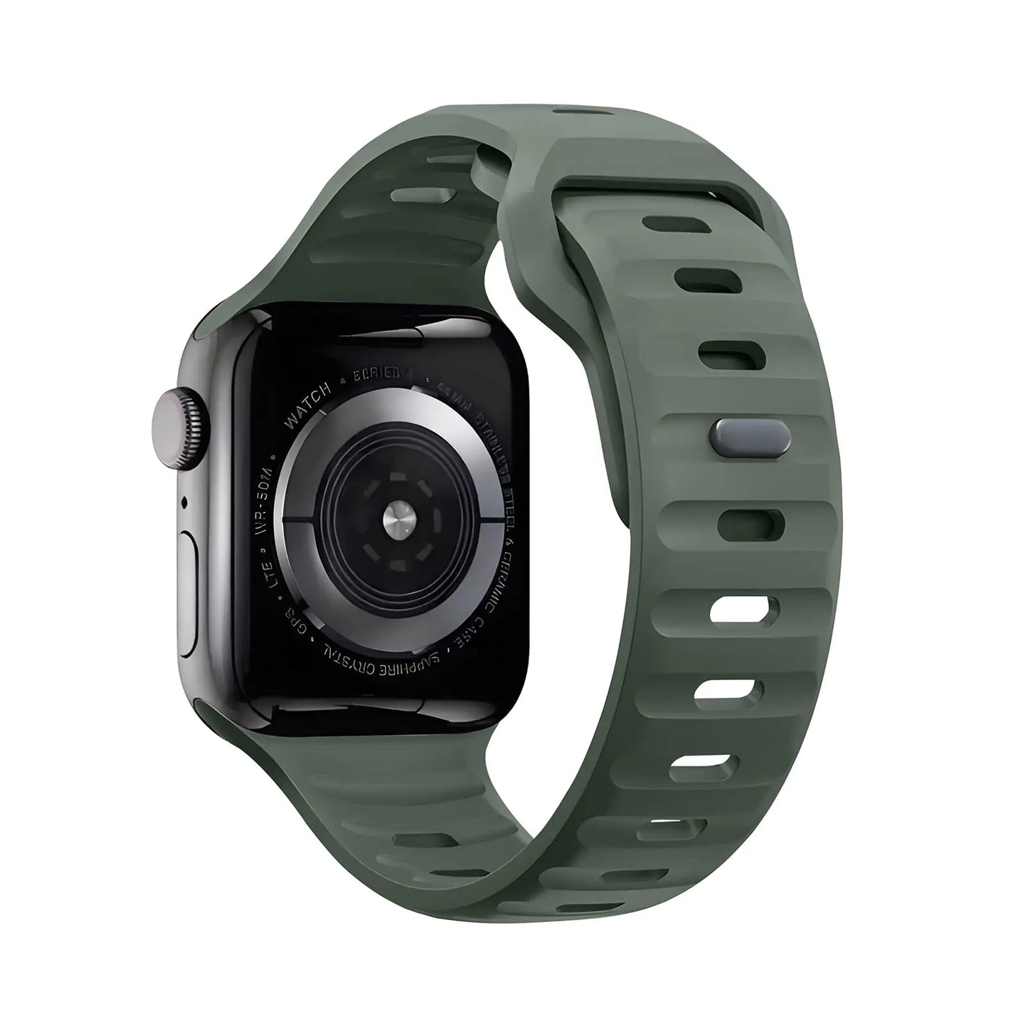 Wide Sport Silicone Apple Watch Band