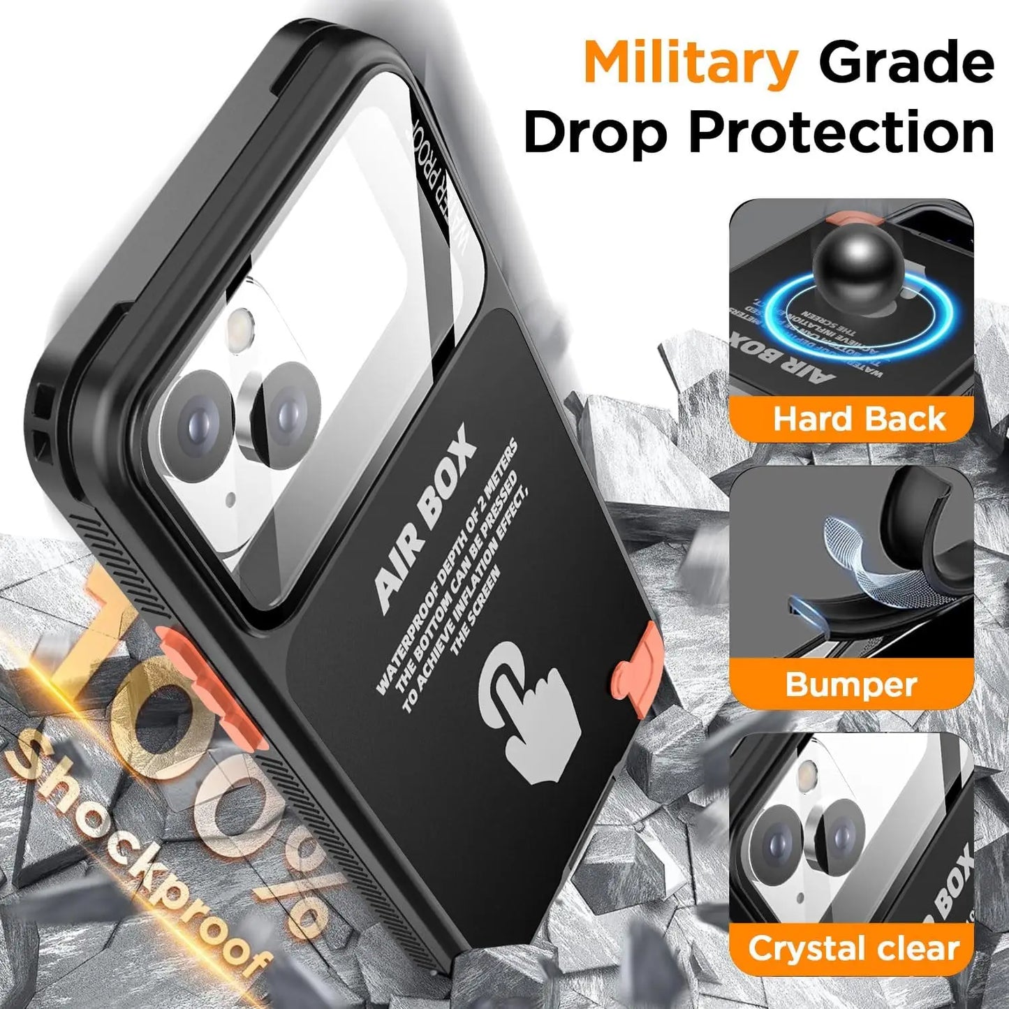 Waterproof Phone Pouch for iPhone