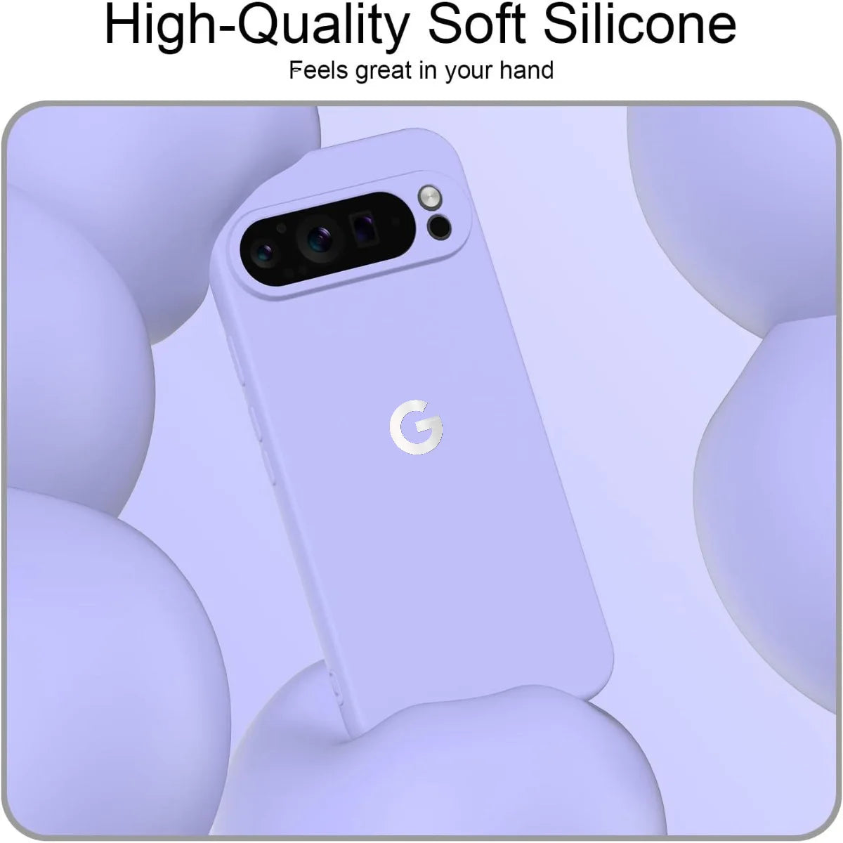 Funda protectora de silicona suave para Google Pixel