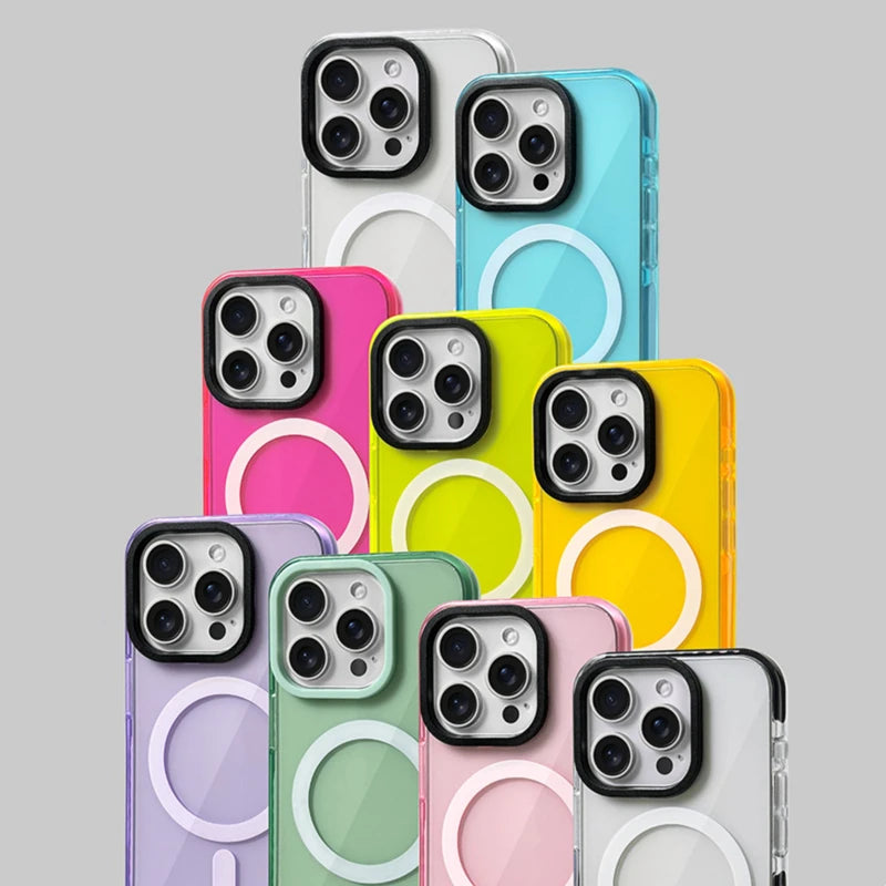 Neon Glow | Magnetic Clear Case