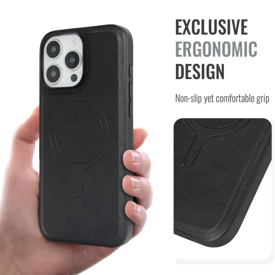 LeatherMag Elite | MagSafe Leather Case