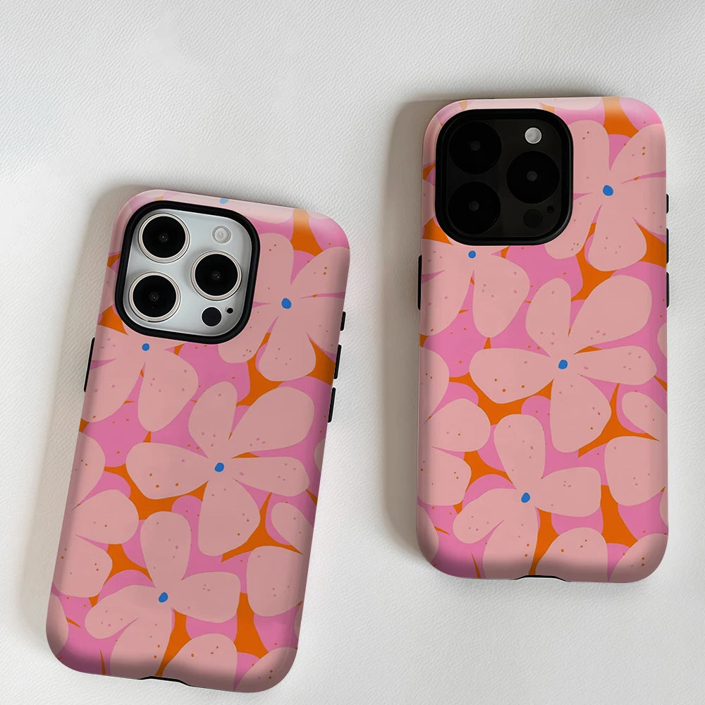 TangerineBloom Mag | Tough Floral Case