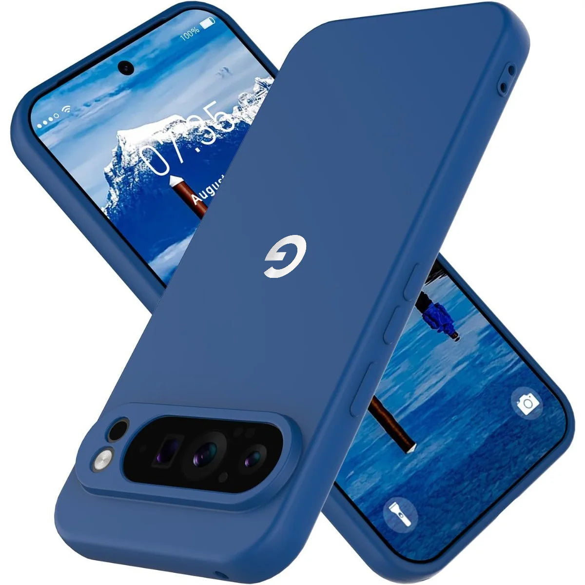 Funda protectora de silicona suave para Google Pixel