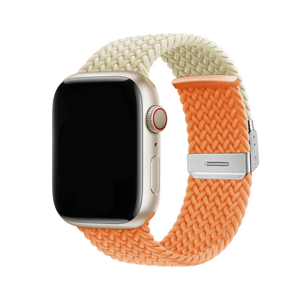 Braided Stretch Nylon Apple Watch Band