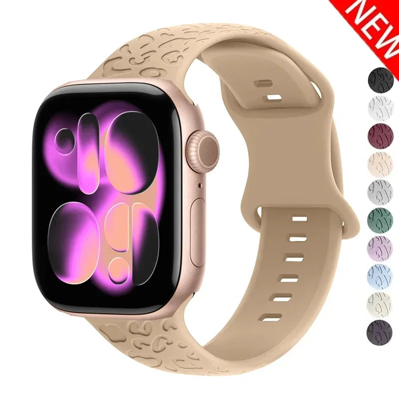EngraveFit | Engraved Silicone Band For Apple Watch