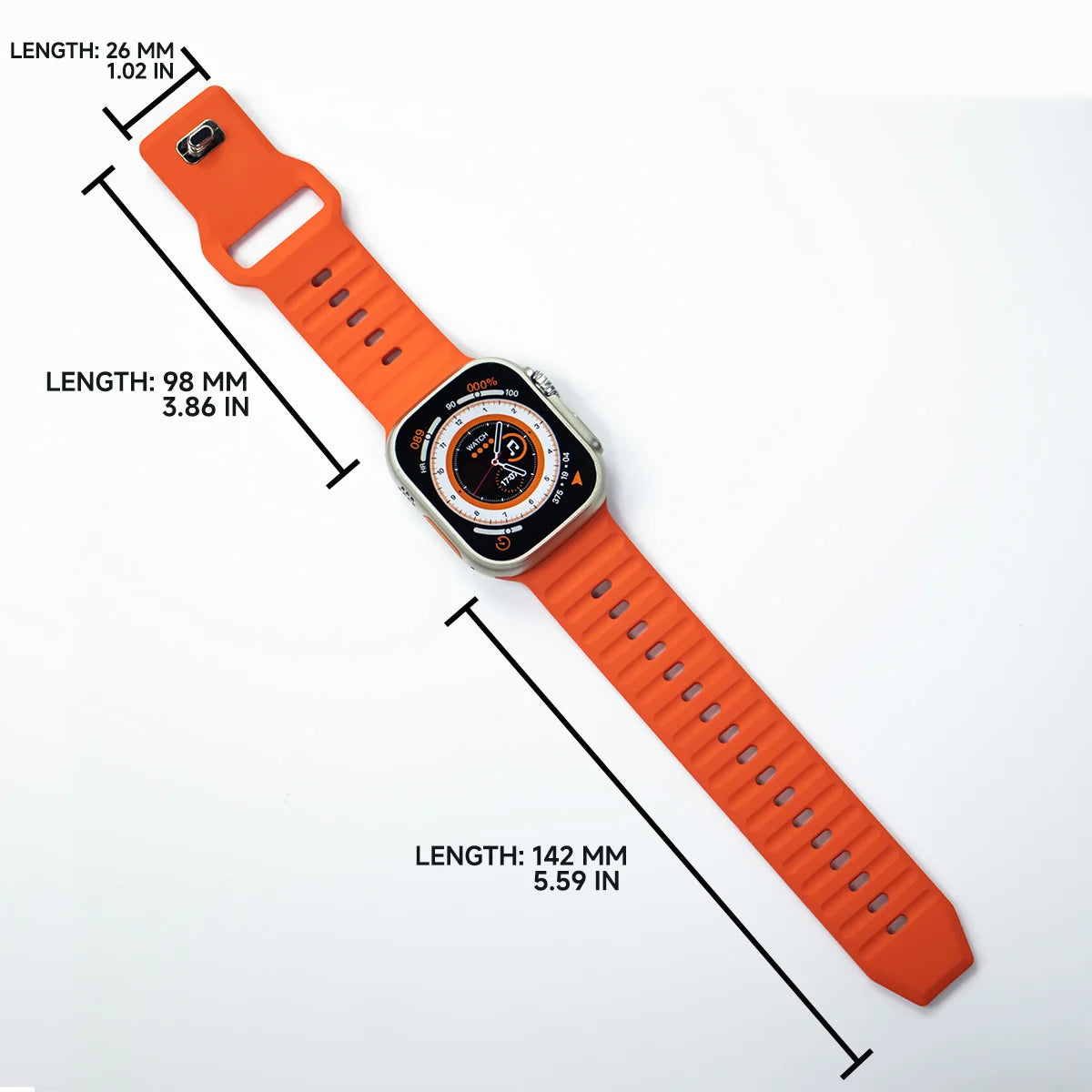 Sport Silicone Apple Watch Band