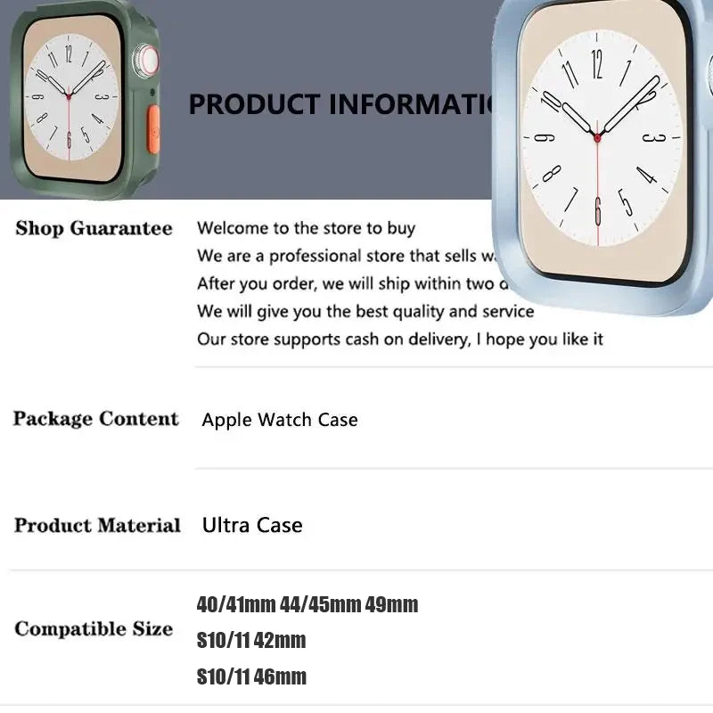 ArmorFlex | Silicone Bumper Case For Apple Watch