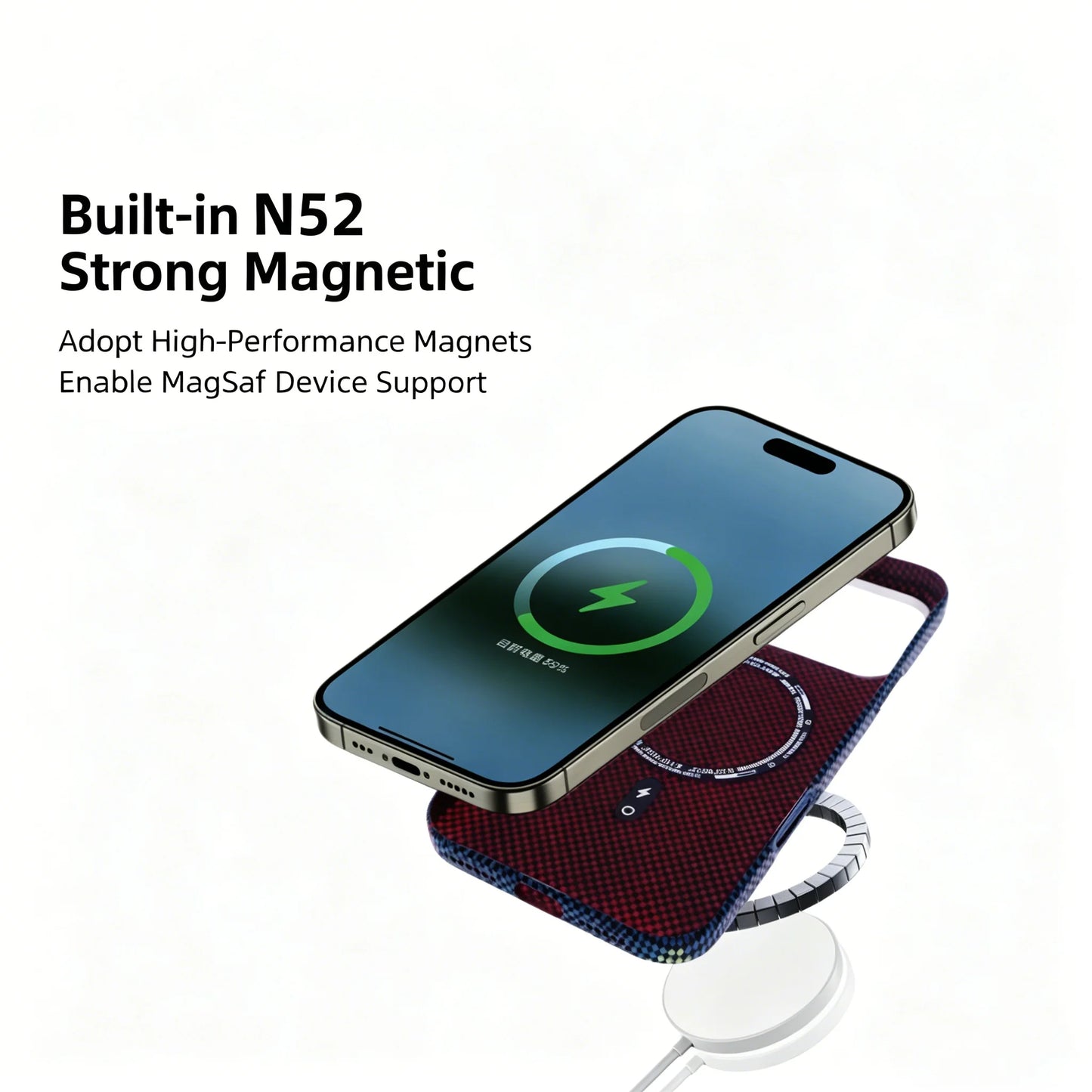 Carbon Fiber MagSafe iPhone Case