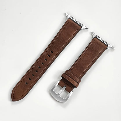 Premium Leather Apple Watch Strap