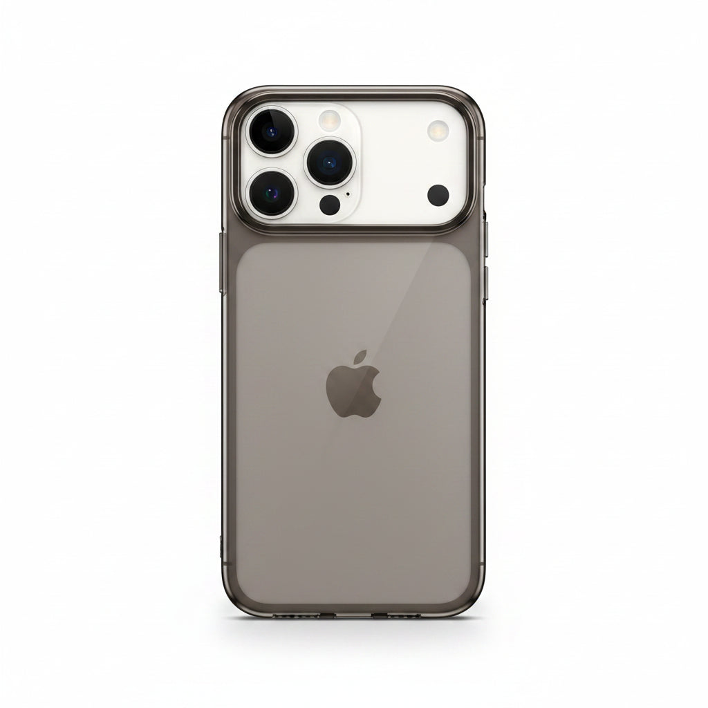 Ultra-Thin Clear Orange iPhone Case