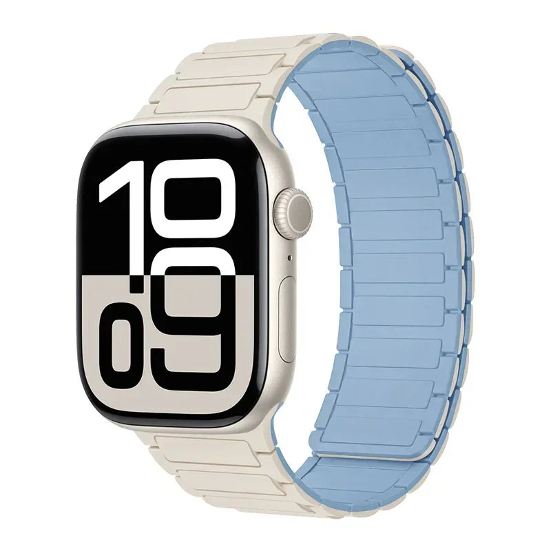 Magnetic Silicone Apple Watch Band