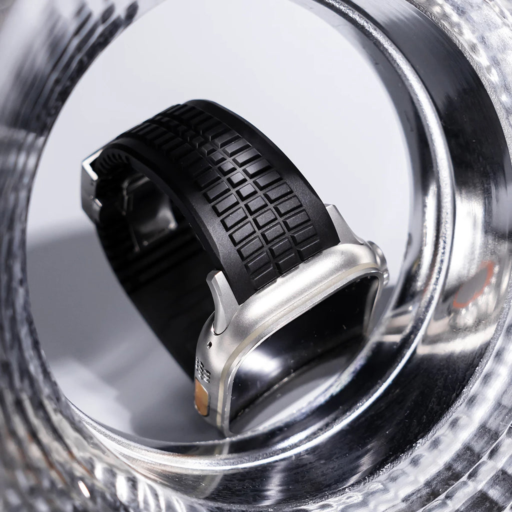 TitanSport Elite | Silicone Metal Watch Band