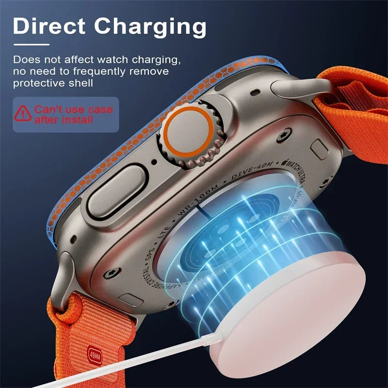 2-Pack Apple Watch Ultra Tempered Glass Protector